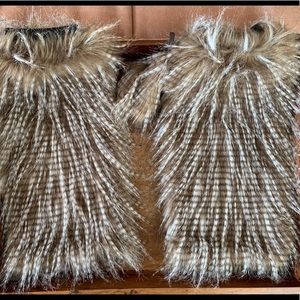 Faux Fur Boot Covers/Leg Warmer